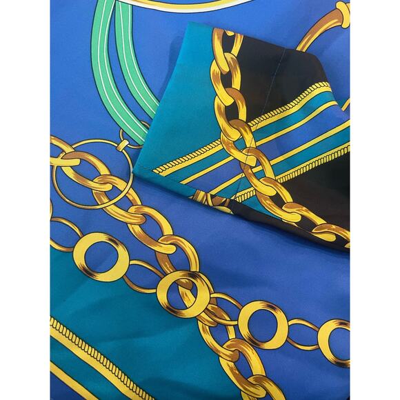 JULIE BROWN SHEATH DRESS 100% SILK SZ 0 EQUESTRIAN PRINT ECLECTIC CHIC COCKTAIL - Picture 7 of 16